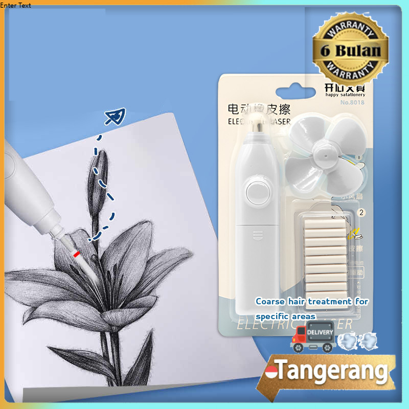 

Penghapus Elektrik Otomatis/ Electric Eraser Refill&Kipas / Anak Sekolah Peralatan