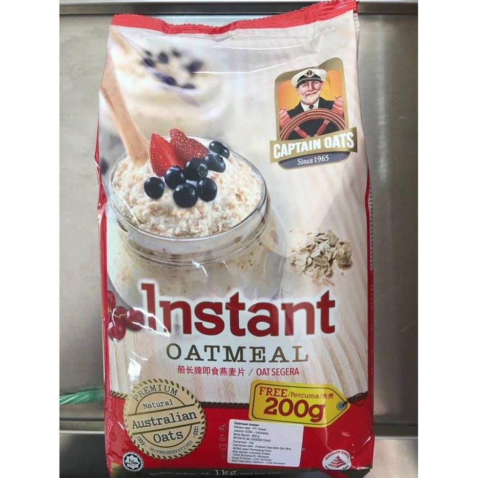 

Captain oat instant / quick cook - instant