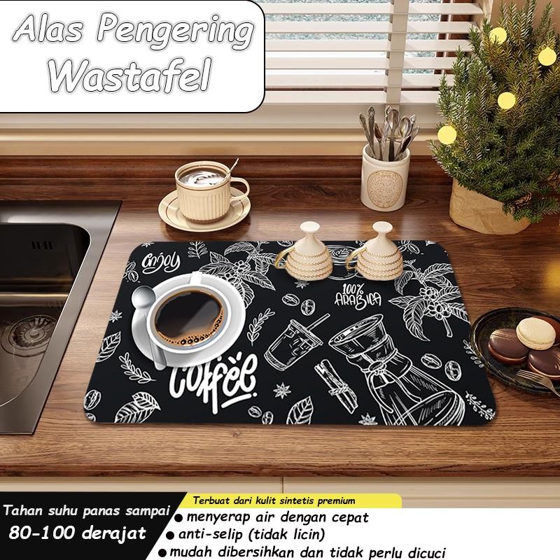 Alas Pengering Piring Dan Gelas, Alas Pengering Wastafel, Alas Pengering Menyerap Air, Alas Pengerin