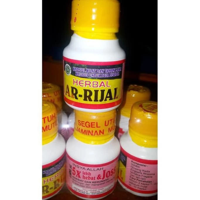 (privasi aman) AR-RIJAL OBAT KUAT PENAMBAH STAMINA 4G-JOSS OBAT KUAT TRADISIONAL