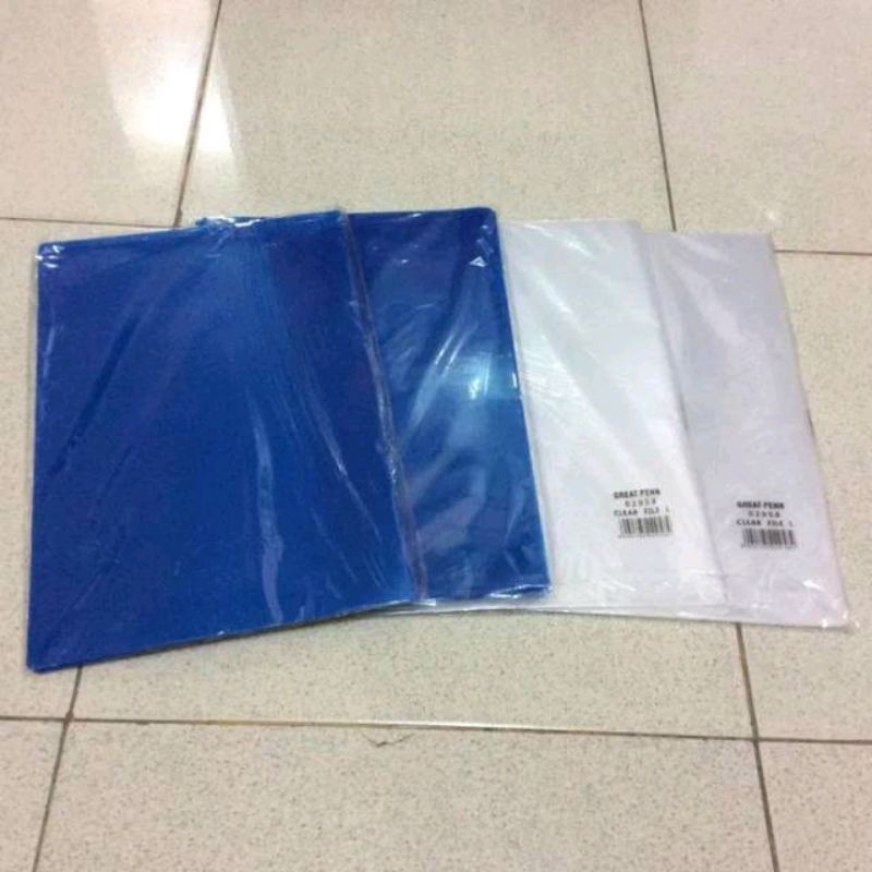 

[MSS] Clear Folder Map L F4 / Clear Sleeve / Map Letter L Plastik