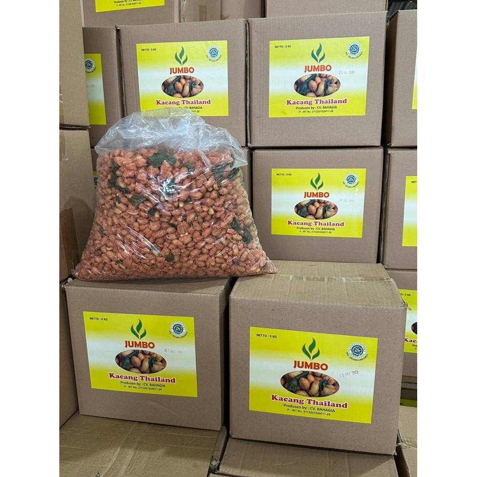 

5KG KACANG THAILAND PEDAS JUMBO GROSIR MURAH 1 DUS