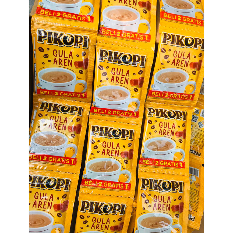 

Pikopi gula aren Kapal Api 1 renceng isi 14 sachet