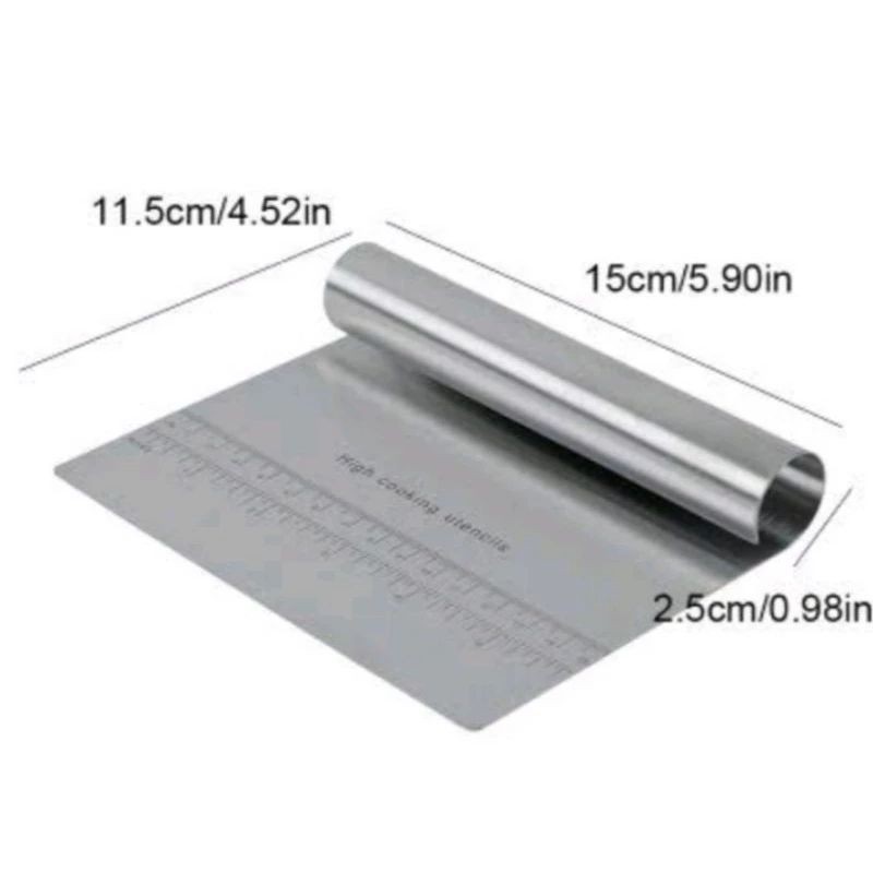 Scraper Adonan Scraper Stainless Pemotong Adonan