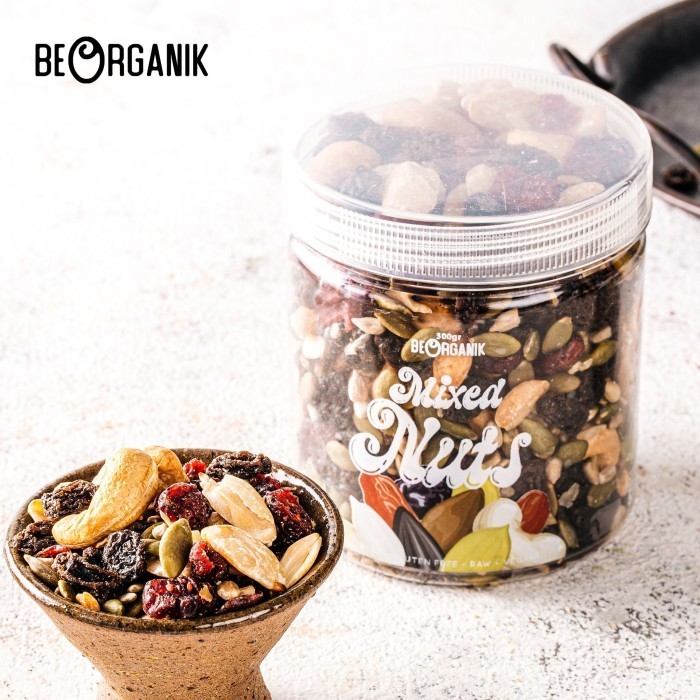 

HEMAT! Beorganik Mixed Nuts 300gr