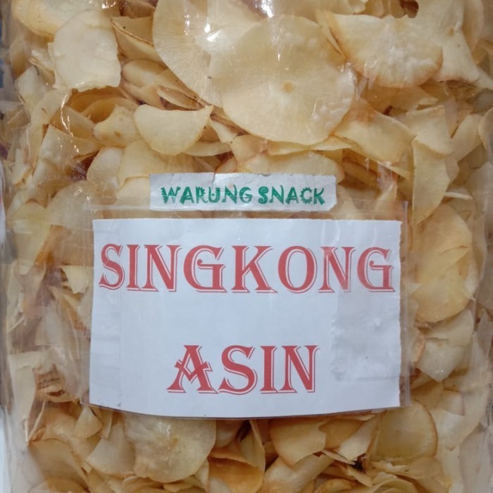 

HEMAT! keripik singkong asin gurih renyah 250gram