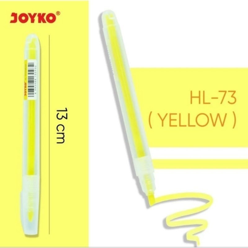 ACEH.NONO 130845 Stabilo Highlighter JoykoPastel High Lighter ( Hijau Pink Biru Orange Kuning )