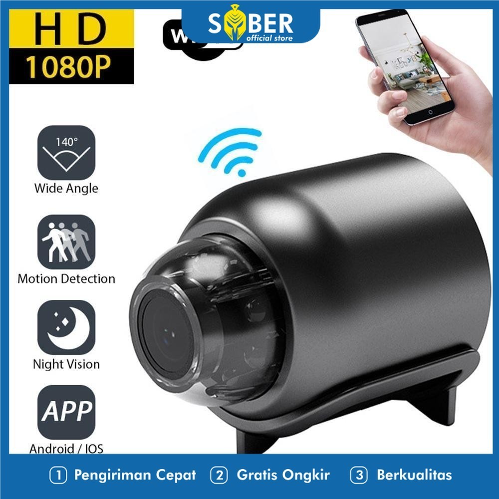 Pemotretan sudut super lebar CAMERA MINI WIFI HIDDEN CAMERA Pemotretan 4K HD CAMERA WIFI MINI HIDDEN
