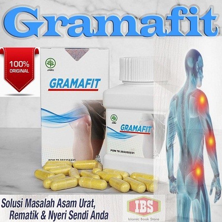 Gramafit Asli Obat  Suplemen Tulang dan Sendi Rapuh Nyeri Sendi BPOM