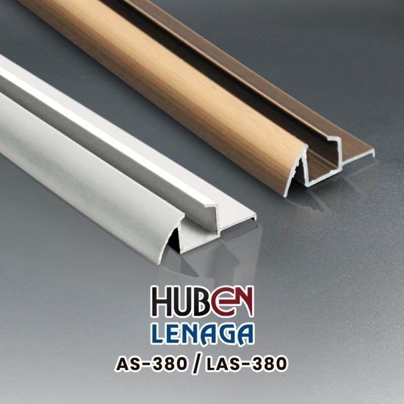 Rel Lemari Huben AS-380 3 meter / Rel Pintu  Sliding Door Pintu Geser Aluminium Huben AS-380