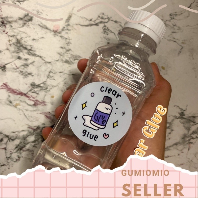 

CLEAR GLUE 250 ML BY SLIME BINTARO || LEM BENING 250 ML GMM
