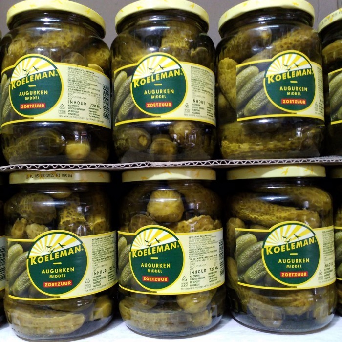 

HARGA TERJANGKAU acar mentimun dill gerkins pickles 1000 gr