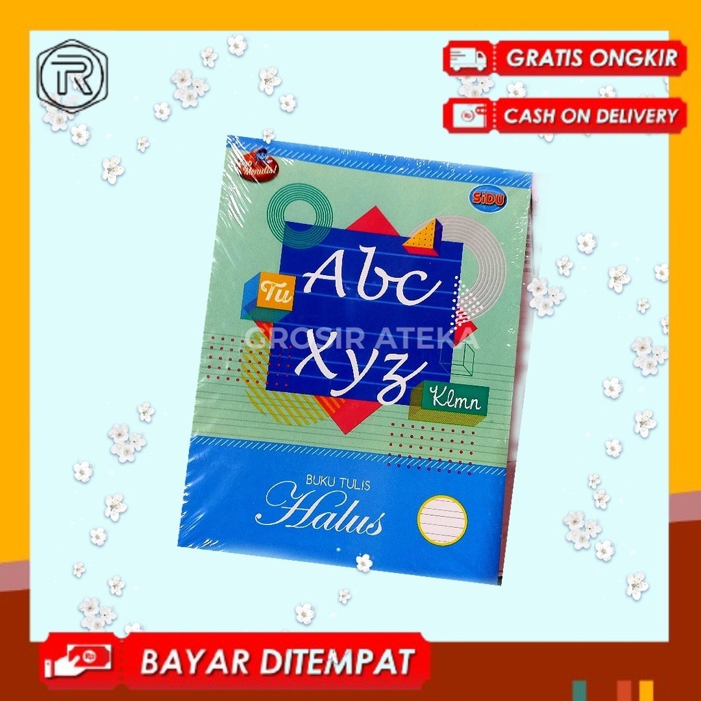 

BUKU TULIS HALUS ISI 38 LEMBAR SIDU