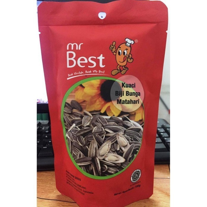 

Mr. Best Sunflower Seed 100 gr - Kuaci Biji Bunga Matahari