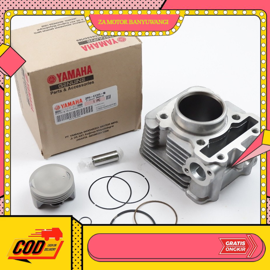 Blok Seher Yamaha Mio M3 Ori - Blok Seher 2PH 1 Set Motor Yamaha Mio Soul GT 125 Fino FI 125