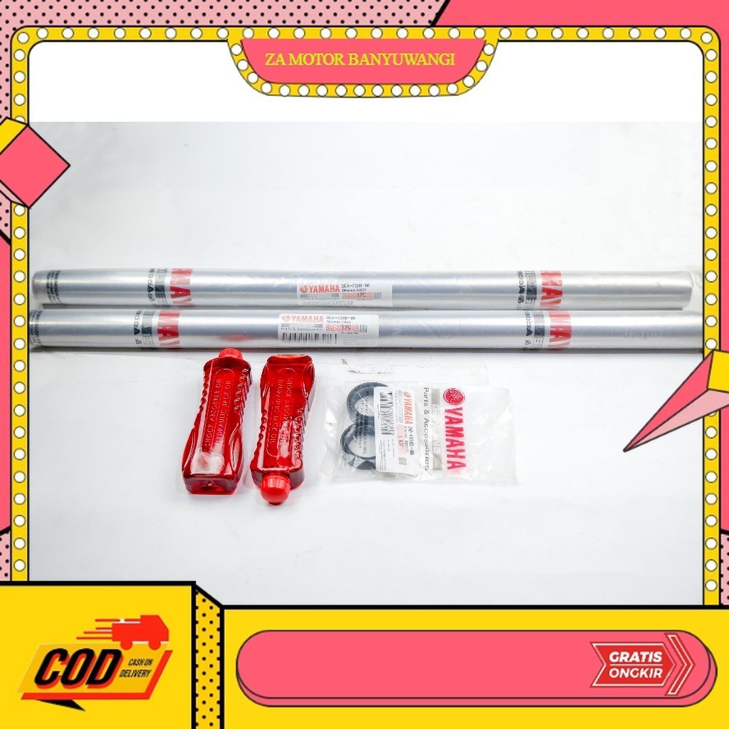 Shock Depan Yamaha RX KING Ori - Paket As Shock Depan Rx K - 3KA