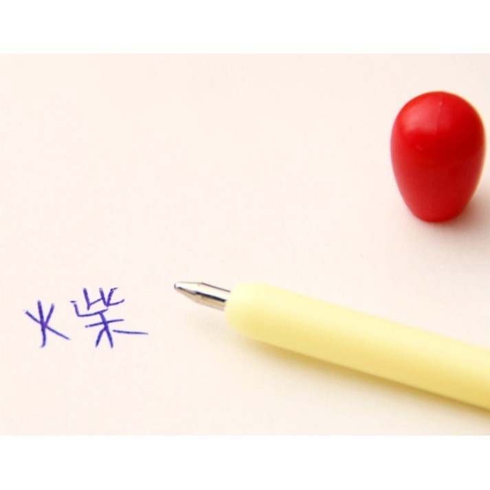 

ACEH.ANSJ 130804 Bolpoin Bentuk KOREK API MATCH Kecil Pendek Imut / Pulpen Lucu 0,5 mm Motif Korek