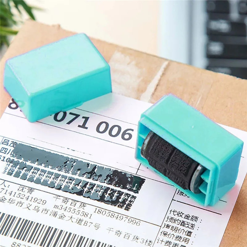 

Alat mini Stamp Roller Stempel Pelindung Data Identitas Roller Stamp Penghapus Alamat Resi Alat Penghapus Kode Barcode Stempel Penghapus Pelindung Alamat Resi Pengirim