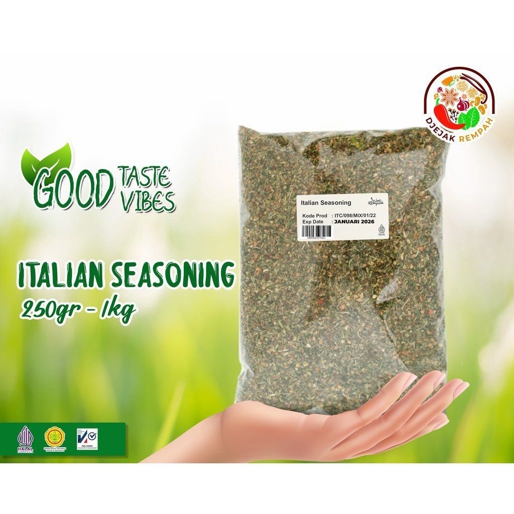

Italian Herbs Seasoning (Kemasan 250 Gr - 500 Gr) - 100% Rempah Murni