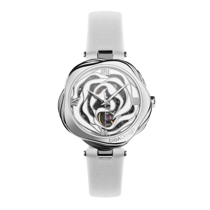 Jam Tangan CIGA DESIGN R Series Danish Rose Skeleton Automatic