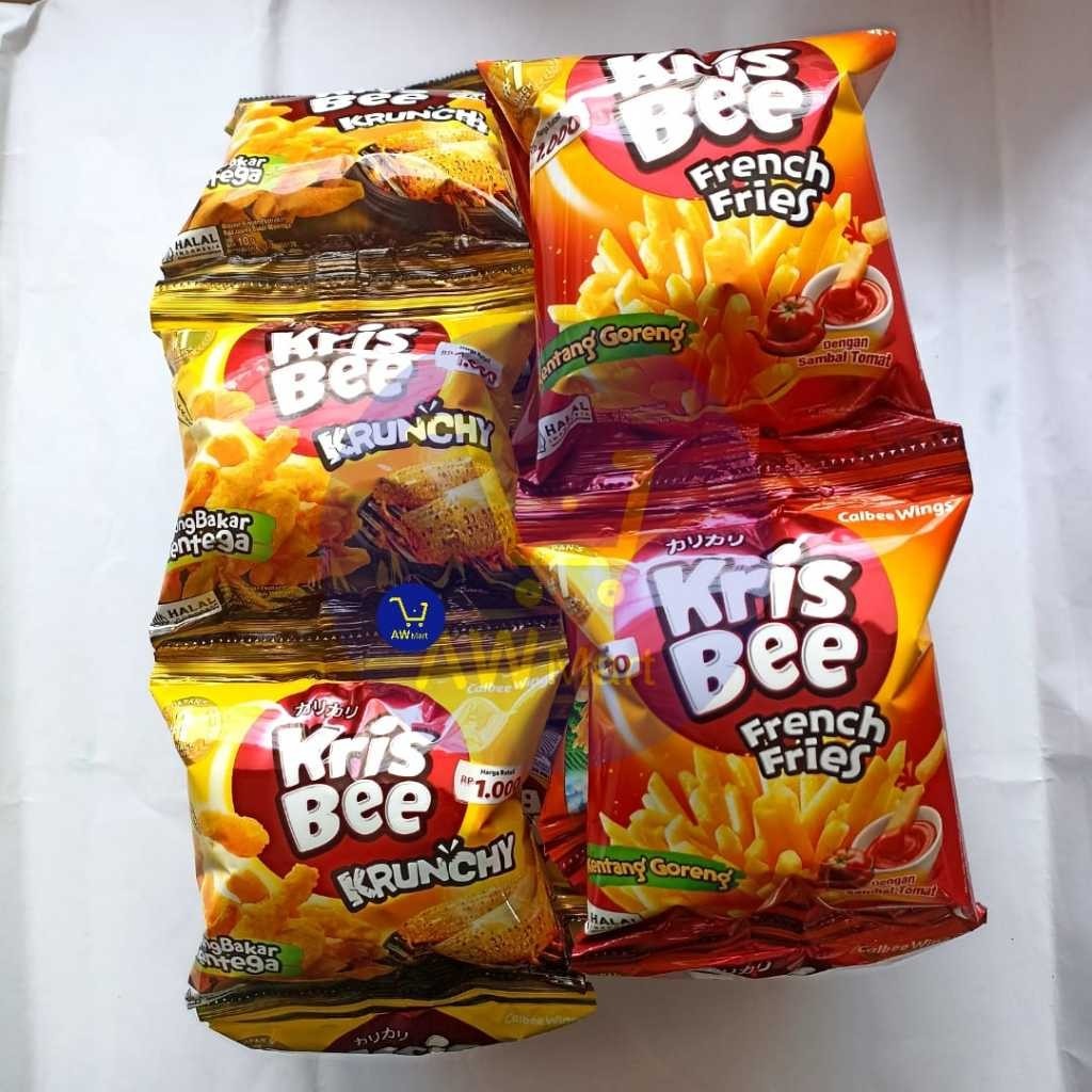 

CHIKI KRISBEE FRENCH ECER 1000 FRIES PER RENCENG ISI ( 10 SACHET X 9 GRAM ) - KRISBEE ECER 1000 RENCENG RASA FRENCH FRIES DAN JAGUNG BAKAR MENTEGA