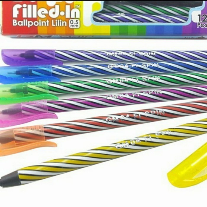 

ACEH.ANSA bolpen ulir bolpen lilin warna warni