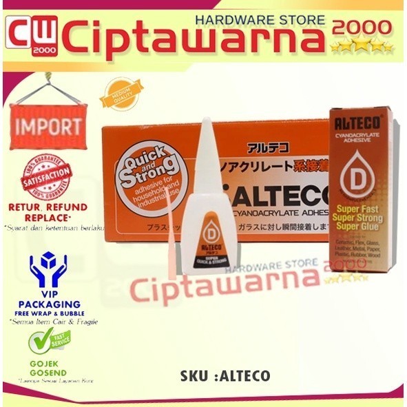 

Alteco Lem Setan G Cyanoacrylate Adhesive Korea