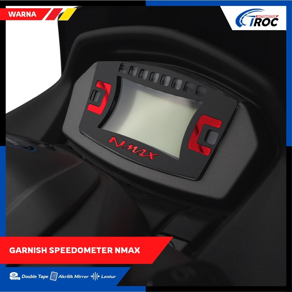 VARIASI GARNISH SPEDOMETER NMAX 2022-2023 SPEEDOMETER NMAX NEW AKSESORI SPEEDOMETER NMAX NEW 2022/23