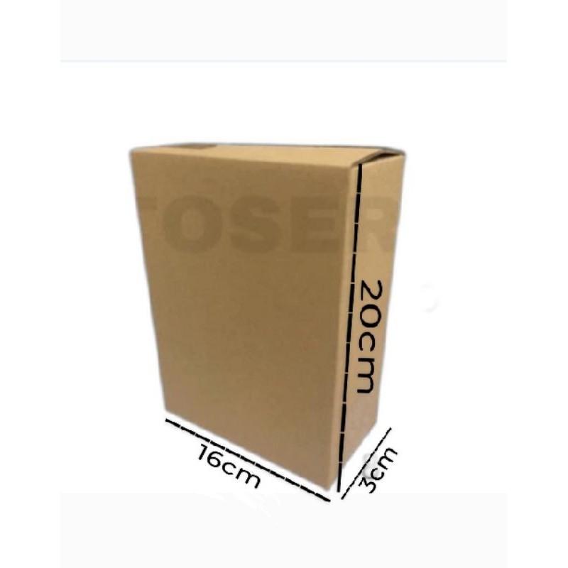 

Packing Kardus Ukuran 20X16X3 CM