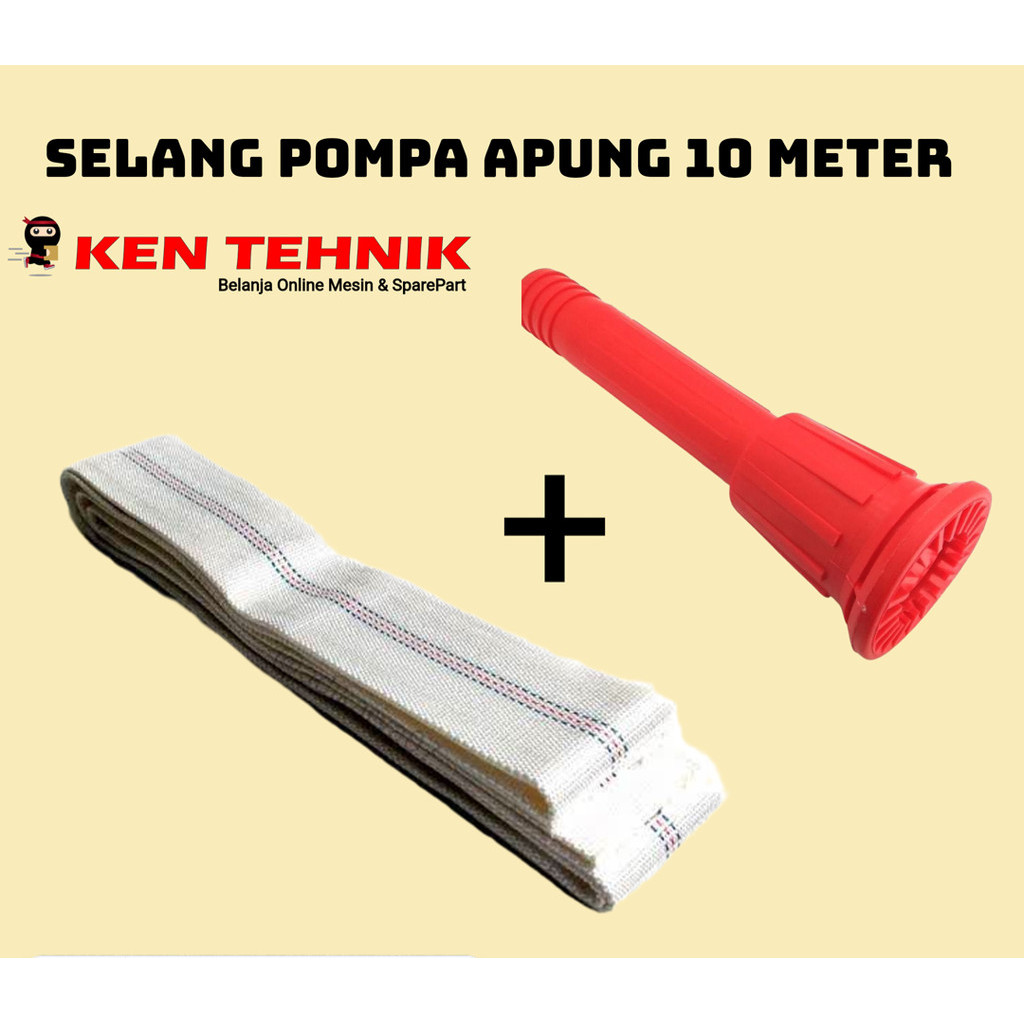 Selang Pompa Apung 10 Meter + Stik Pompa Apung Type A