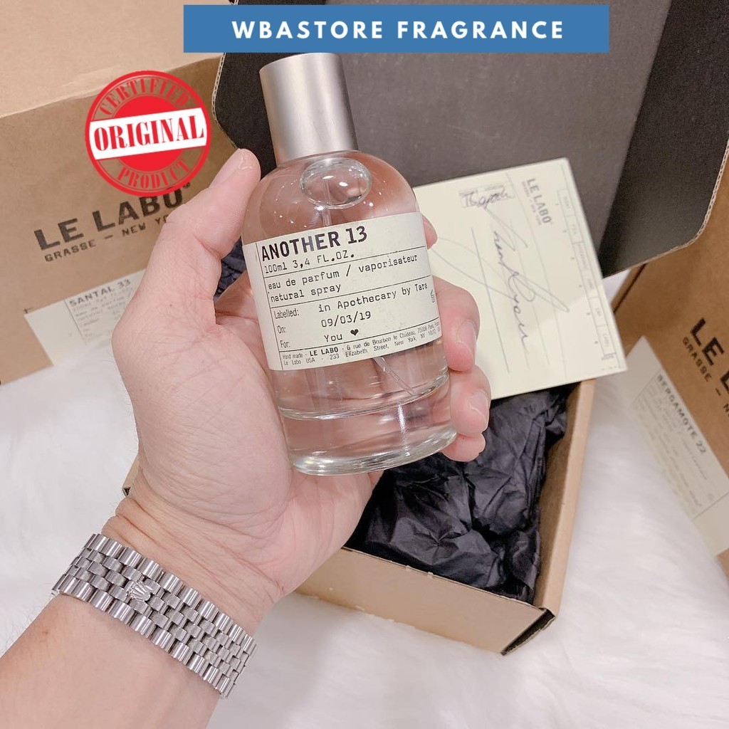 LE LABO ANOTHER 13 IN OUR LAB 100ML FO UNISEX ORIGINAL 100% BOX SEGEL