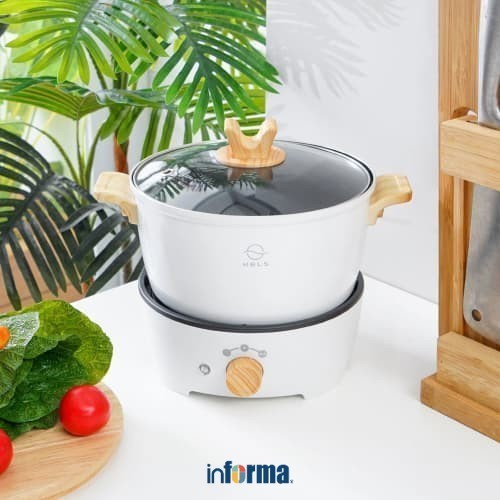 Informa Kels 3 Ltr Moku Panci Multi Cooker - Putih