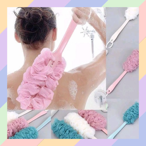 SK16 Sikat Punggung GAGANG BESAR Sponge Mandi Spons Busa Sabun Mandi Puff 07A1