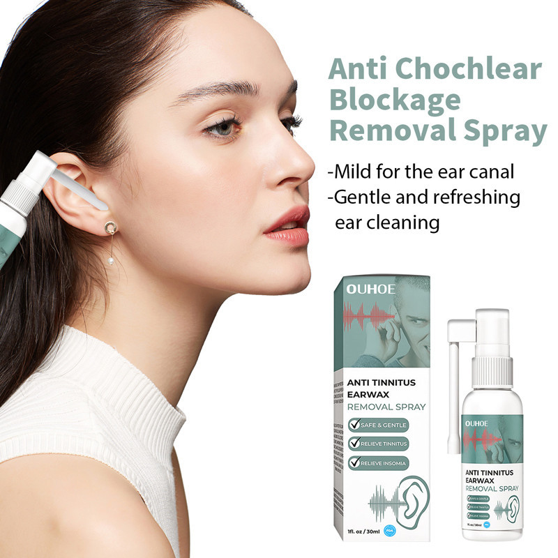 [AW]OUHOE obat tetes telinga pelembut obat sakit telinga obat penyumbat telinga tetesan kotoran teli