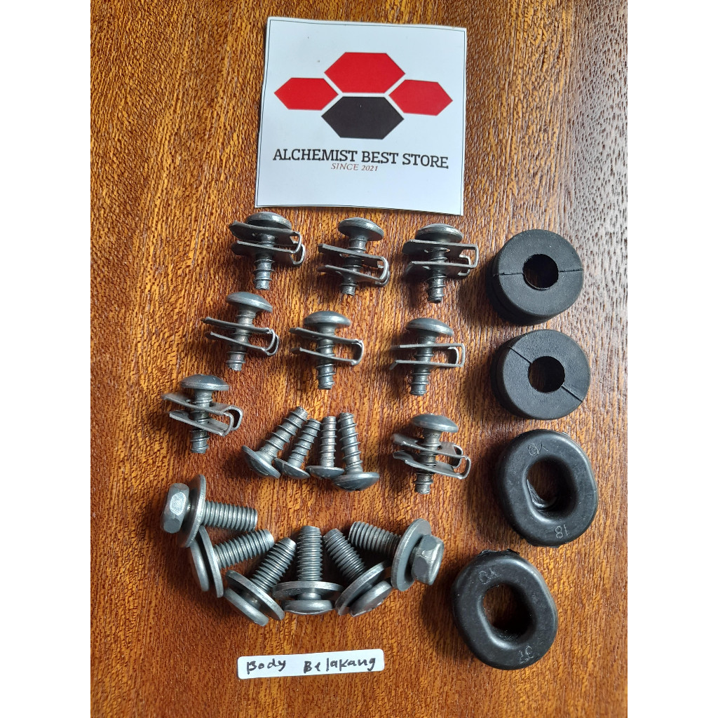 Baut Body Yamaha Jupiter Z Jupter Burhan Full Set / Baud Body Jupiter Z Burhan 1Set / COD Baut Baud 