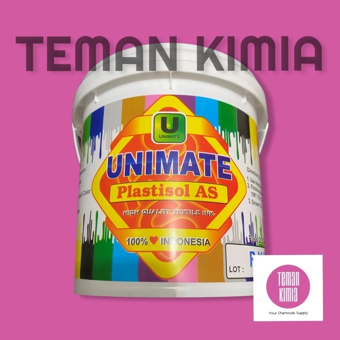 

promo ✨ -Tinta Pasta Sablon Plastisol Unimate Yellow 1kg
