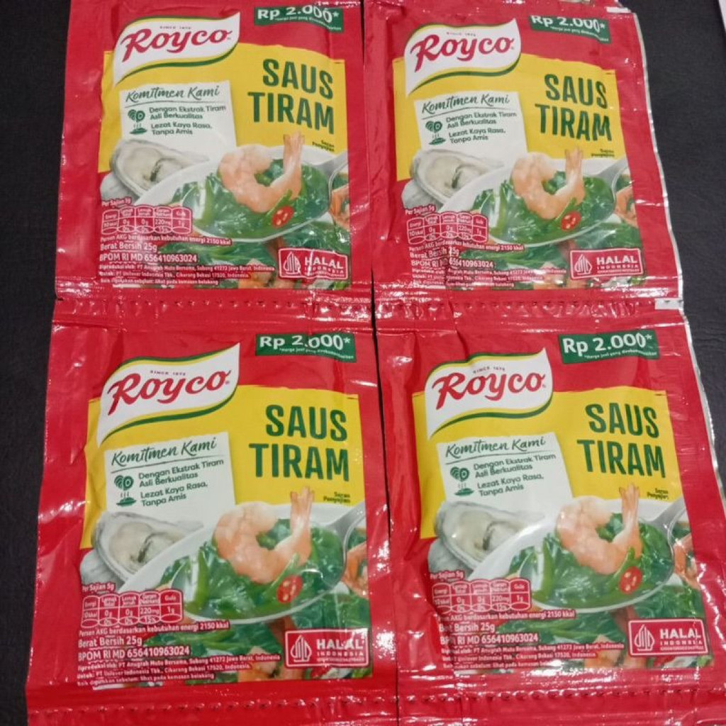 

Royco saus tiram sachet 10sachet