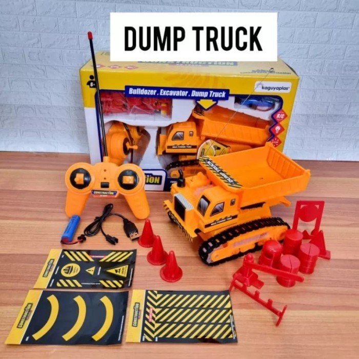 Mainan Remote Control RC Excavator.. RC Buldozer.. RC Dump Truk Murah - Dump Truk KGP