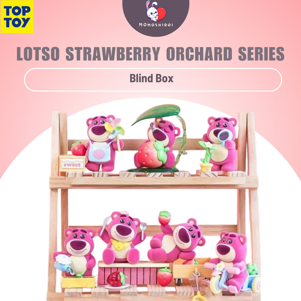 Lotso Strawberry Orchard Series Top Toy Figure Micro Box Micro Blind Box Ornaments Trendy Toys Figur