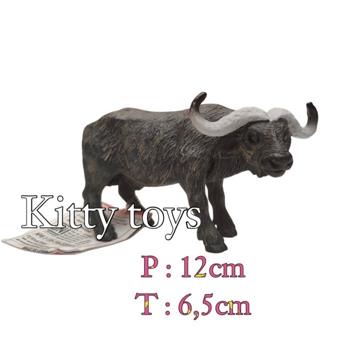 mainan miniatur figure hewan wild farm animal sapi banteng kerbau