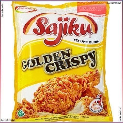 

Sajiku Tepung Bumbu Golden Crispy 80gr