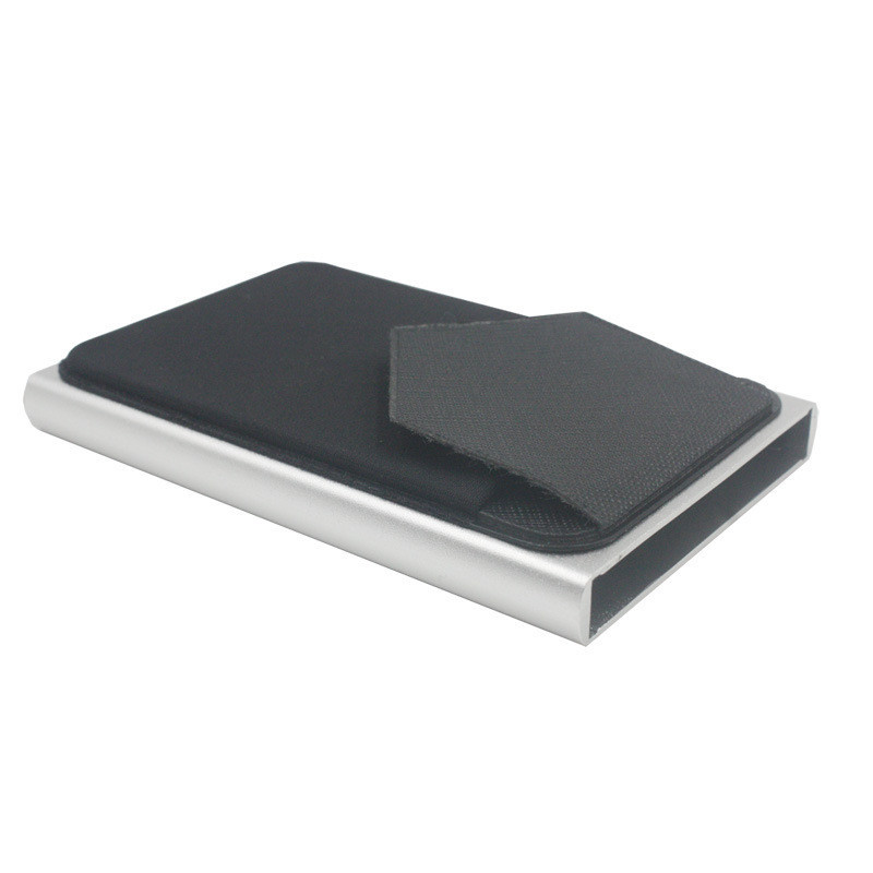 

Aluminum Card Holder RFID Credit Card Holder Automatic Pop-up Bank Card Box Smart Quick Release Women Wallet Mini car Package