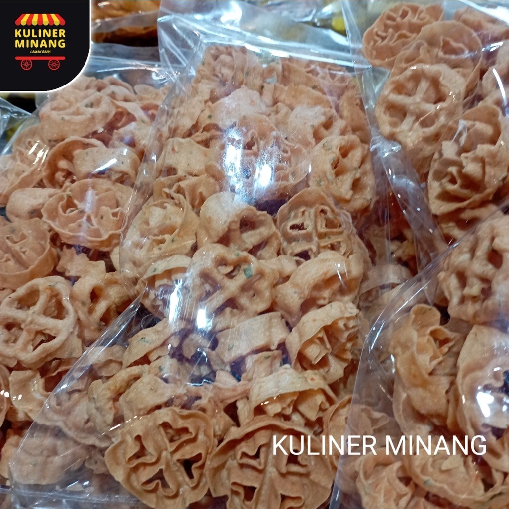 

Kuliner Minang Kue Kembang Loyang balado Oleh-Oleh Asli Cemilan Kampung Makanan Khas Payakumbuh Padang Jajanan Snack Kabau AX00 VNV