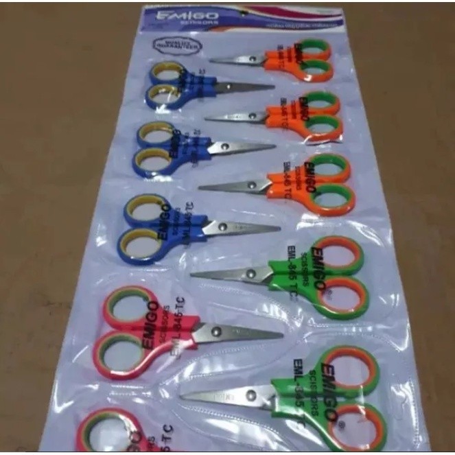 

(1 Renteng / 12 Pcs) Gunting Rentengan Ukuran 4'' Kecil ( Lusin )