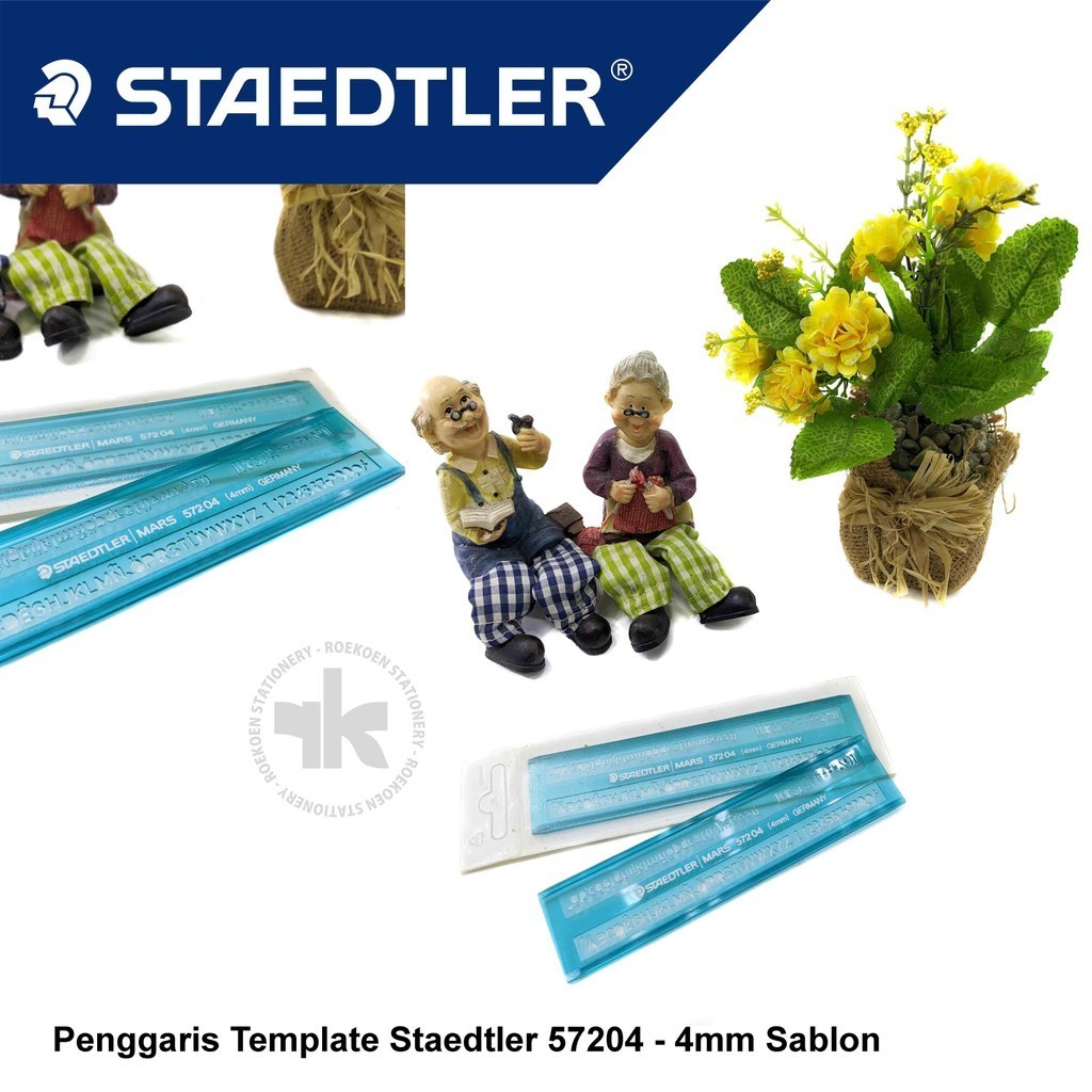 

Staedtler Penggaris Template / Sablon 572