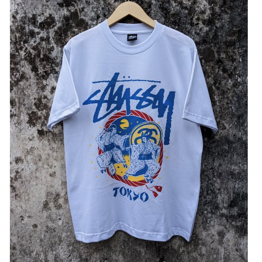 Stussy Tokyo Japan White tshirt