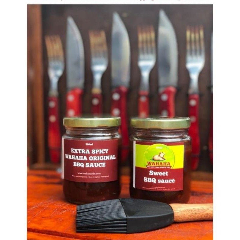

Wahaha Bali BBQ ORIGINAL SAUCE/SWEET SAUCE/ EXTRA SPICY SAUCE (Min. 2 pcs)