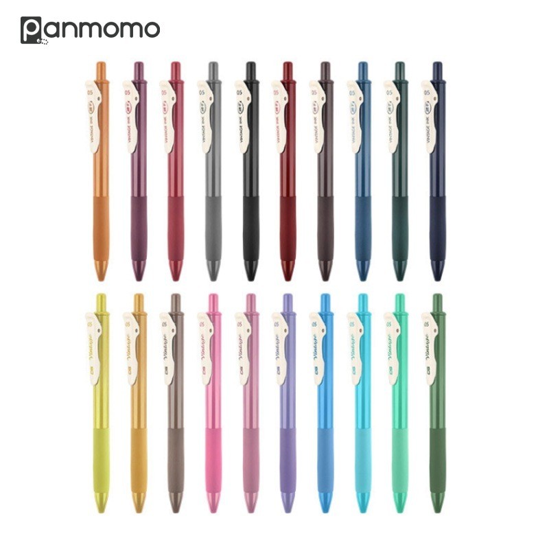 

Panmomo Vintage Ink Series Retractable Gel Pen | Pulpen Gel Tinta Tema Retro Vintage