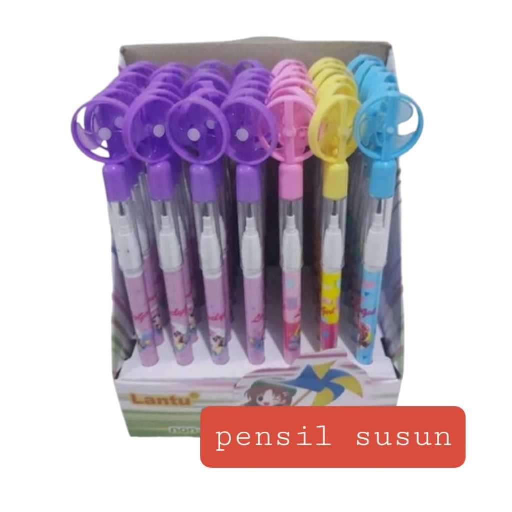 

pensil lantu/lantu bensia/pensil cabut lucu/pensil bongkar pasang