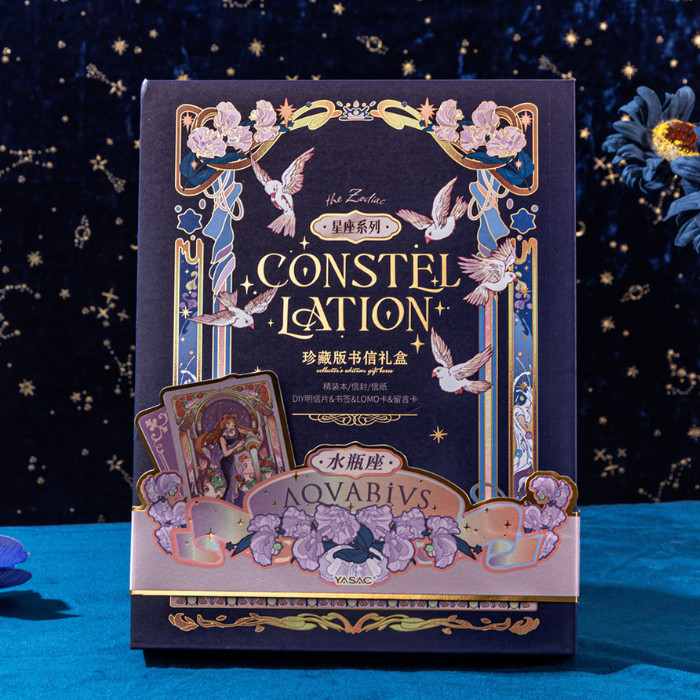 

Buku Notebook Diary The Zodiac Constelation + Gift Box Jurnal Set 8509